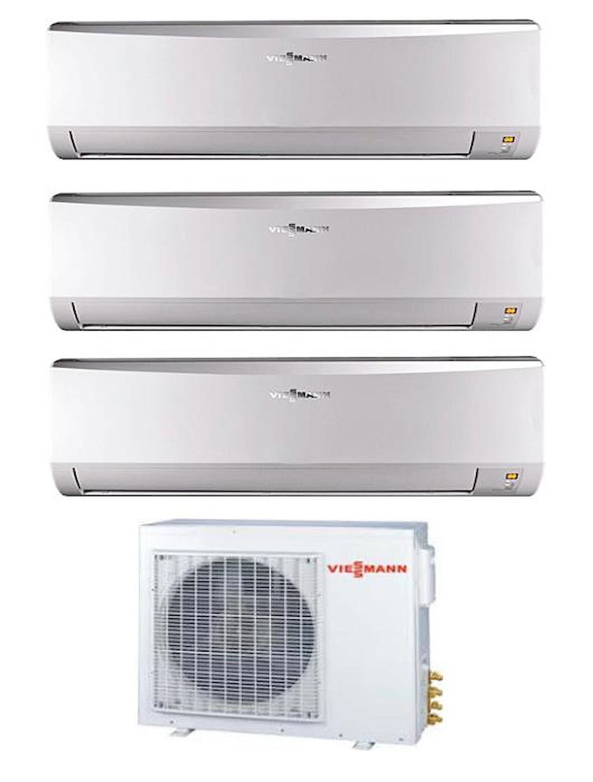 Viessmann O4F3080M2 1+3 Multi 9+12+12 27300 Btu/h A Enerji Sınıfı İnverter Multi Split Duvar Tipi Klima