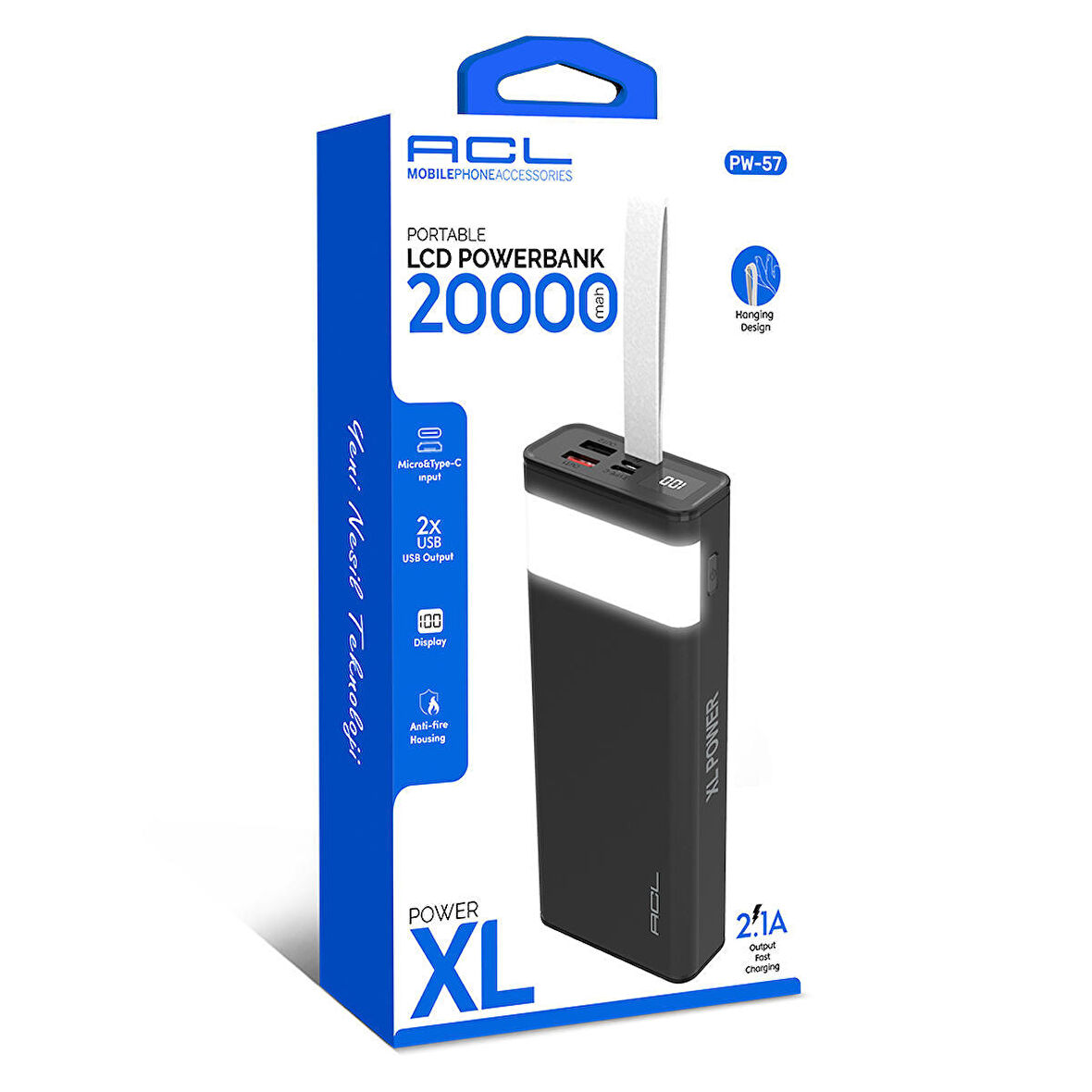 ACL 20.000 Power Bank Pw-57