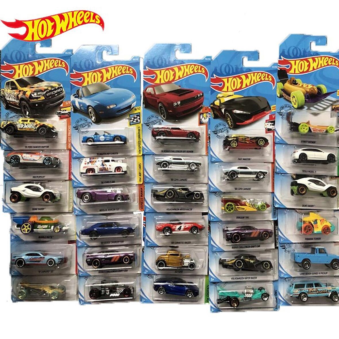 Hot Wheels Sürpriz Arabalar 7 Adet Sürpriz Araba