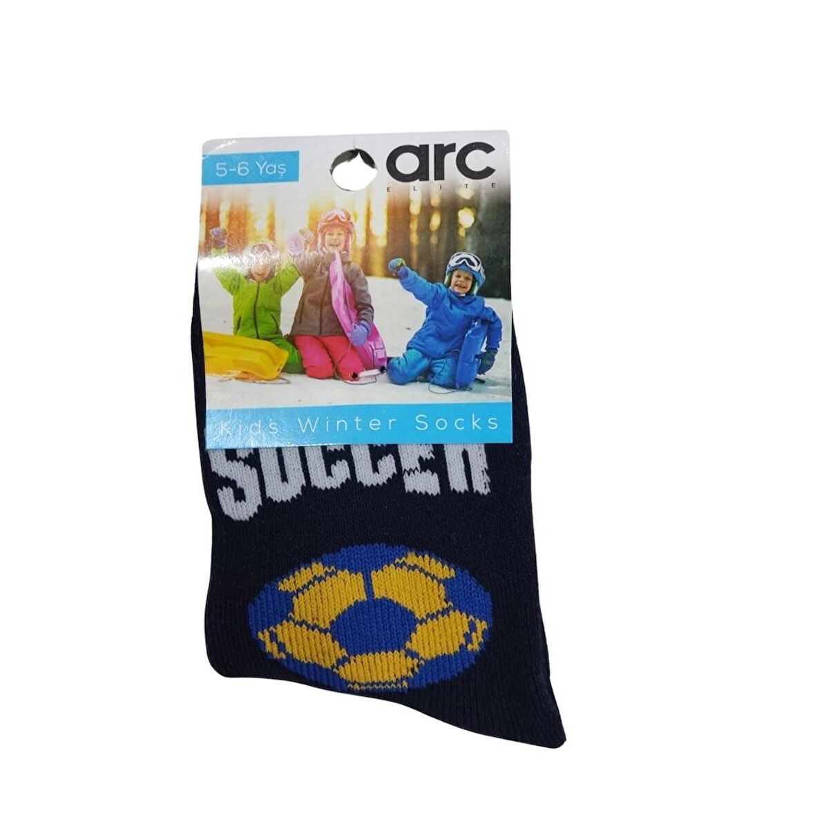 ARC SOCCER DESENLİ ERKEK ÇOCUK HAVLU ÇORAP