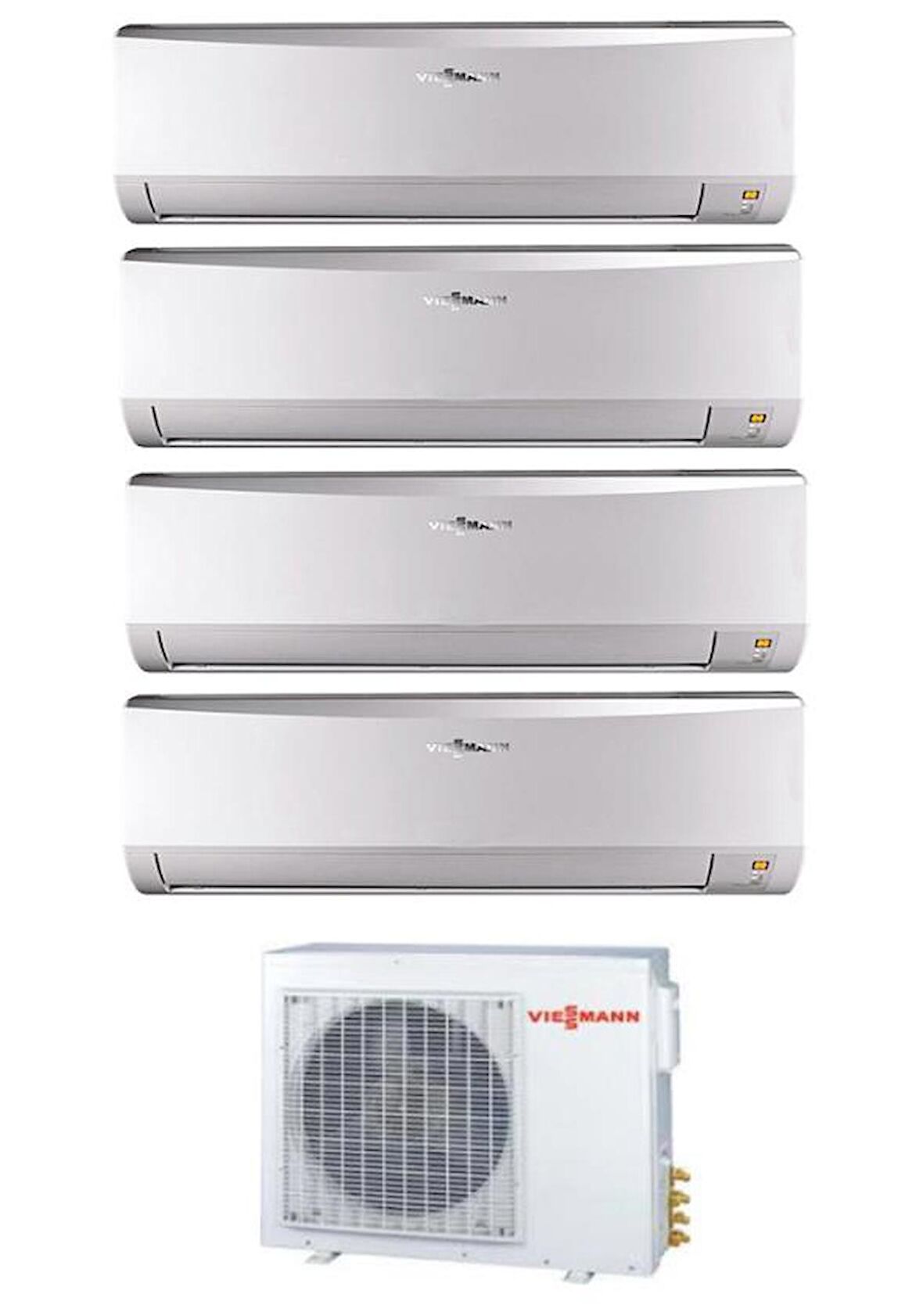 Viessmann O4F3100M2 1+4 Multi 12+12+12+12 35826 Btu/h A Enerji Sınıfı İnverter Multi Split Duvar Tipi Klima