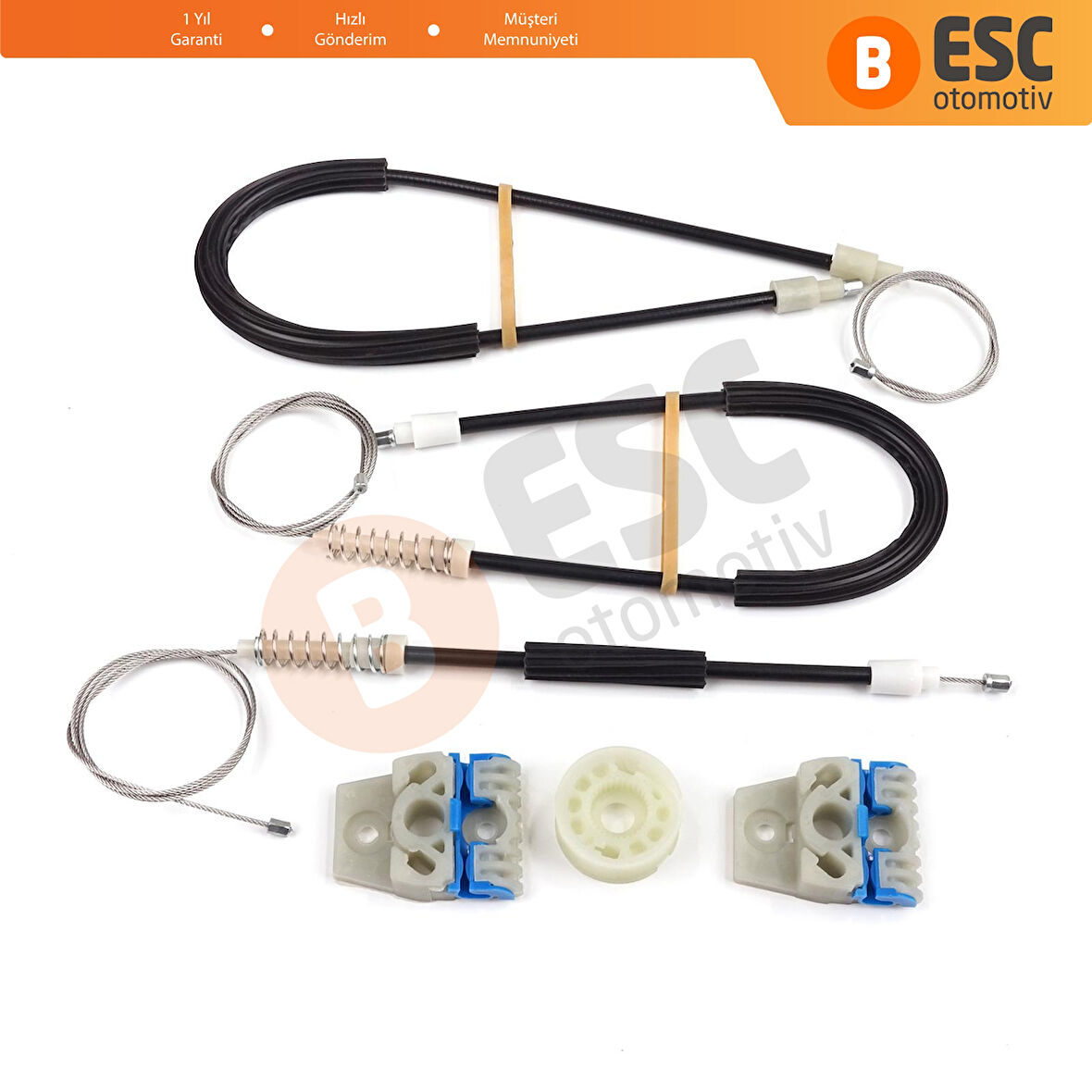 VW Passat B7 362 365 2010-2014 CC A32 A33 2011-2020 İçin Elektrikli Ön Sağ Cam Kriko Tamir Seti