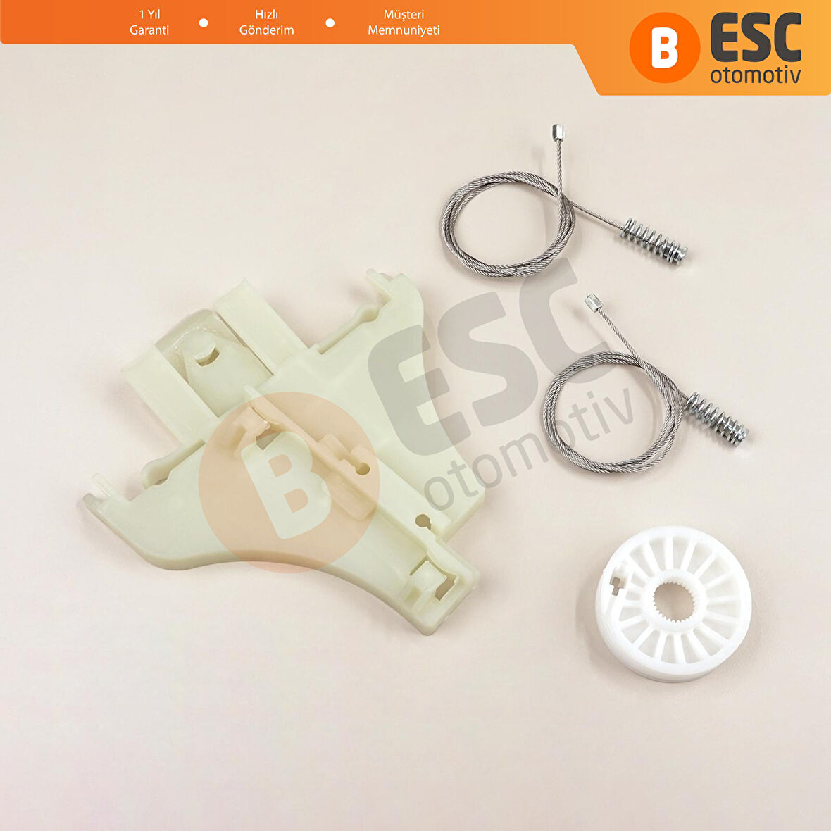 Ford Mondeo MK2 MK3 4/5 Kapı 1996-2007 1S71F27001B İçin Arka Sol Kapı Cam Kriko Tamir Seti