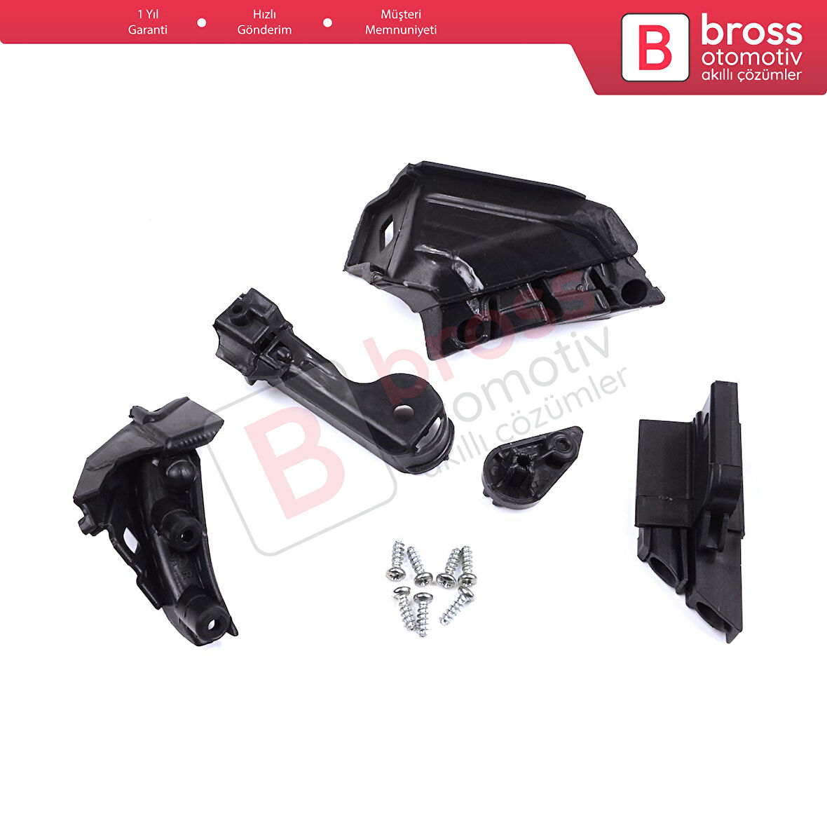 Opel Astra J MK4 P10 2009-2015 4/5 Kapı GTC 2011-2018 13335737 İçin Sağ Ön Far Ayak Tamir Seti