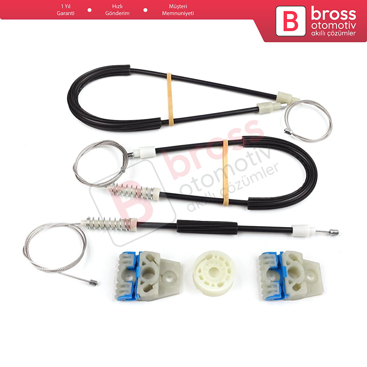 VW Passat B7 362 365 2010-2014 CC A32 A33 2011-2020 İçin Elektrikli Ön Sol Cam Kriko Tamir Seti