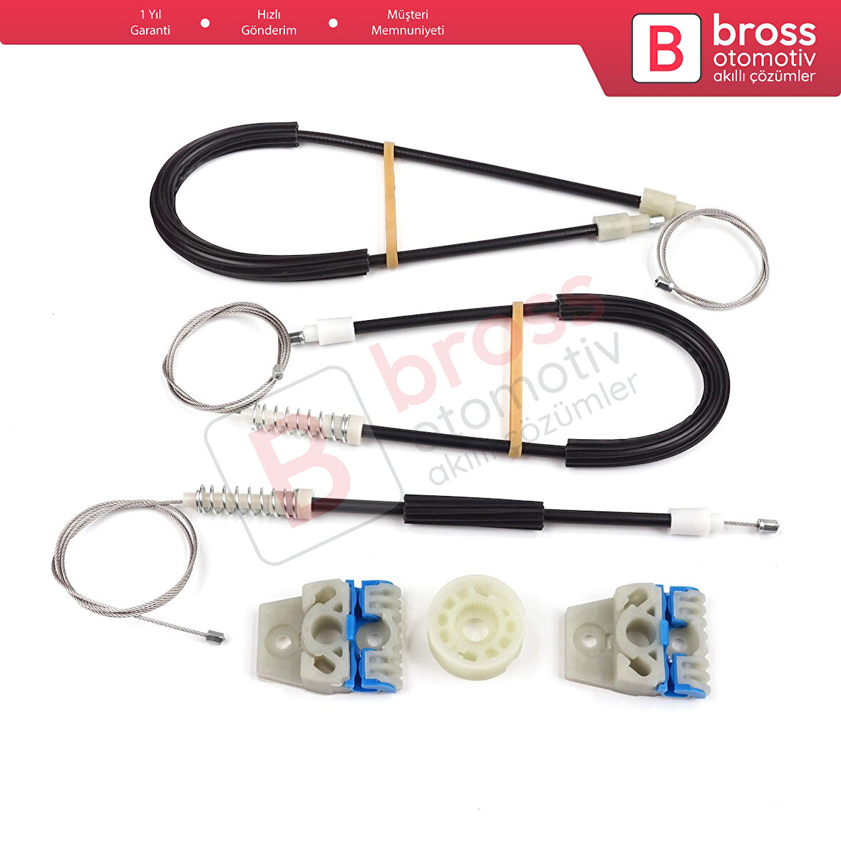 VW Passat B7 362 365 2010-2014 CC A32 A33 2011-2020 İçin Elektrikli Ön Sağ Cam Kriko Tamir Seti