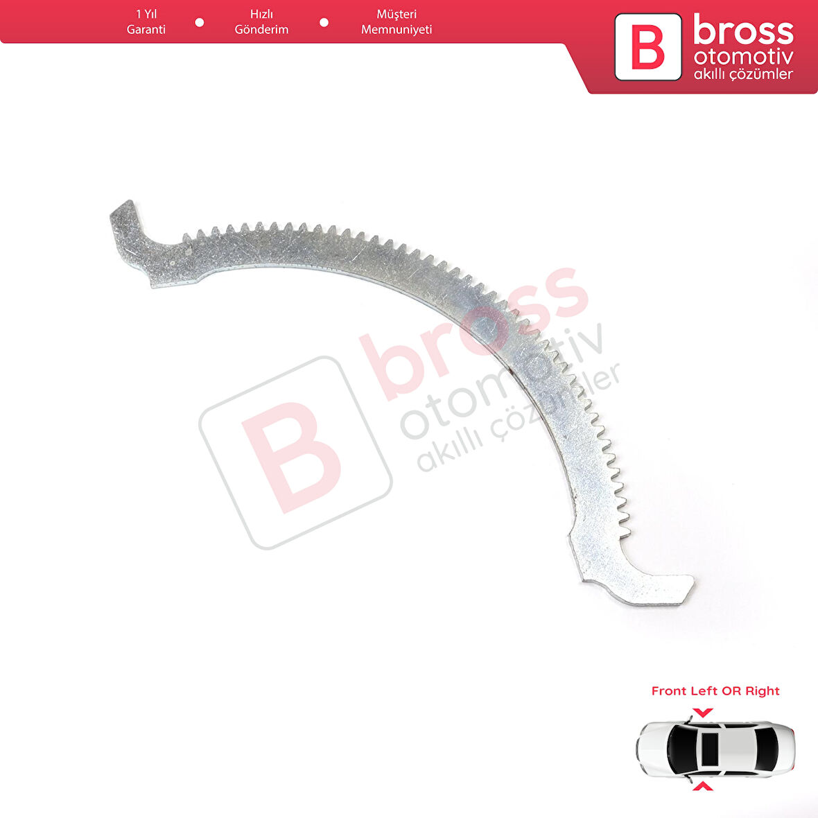 Mercedes E Class W124 S124 1986-1995 4/5 Kapı İçin Ön Kapı Makaslı Cam Kriko Tamir Hilal Dişlisi