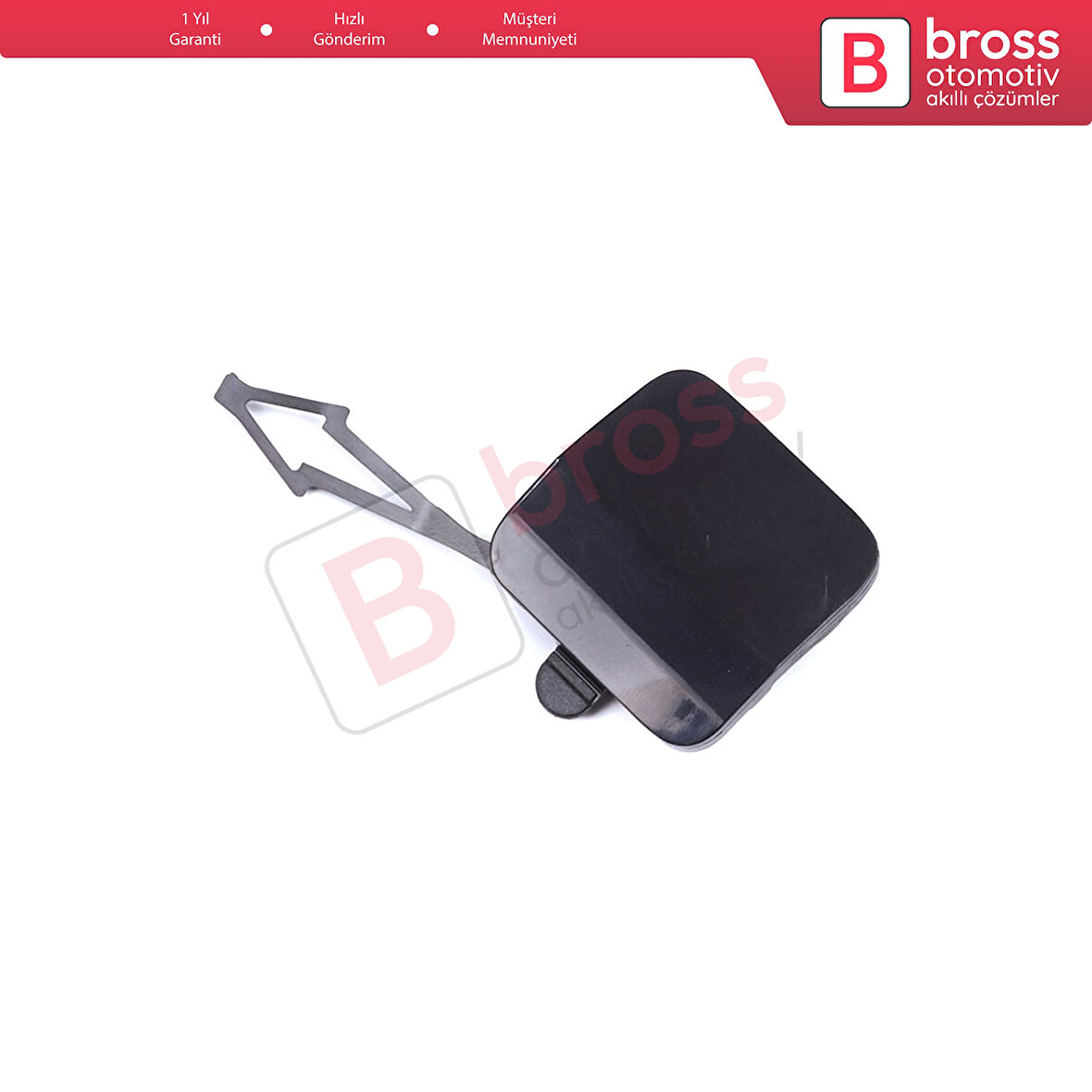 Renault Clio MK5 V B7 BJA 2019-2023 Makyajsız Kasa için Arka Tampon Çeki Demiri Kapağı ASTARLI