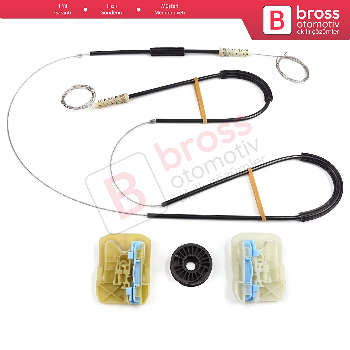 Skoda Octavia MK3 III 5E 2012-2021 4/5 Kapı 5E0837462 İçin Ön Sağ Kapı Cam Kriko Tamir Seti