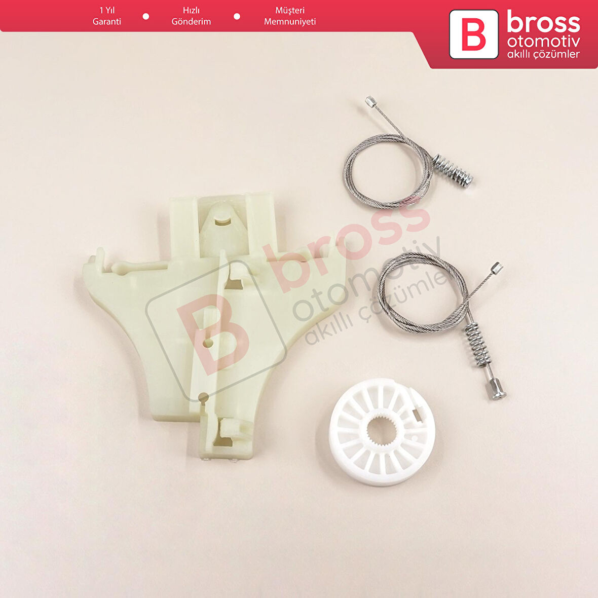 Ford Mondeo MK2 MK3 4/5 Kapı 1996-2007 1S71F27000B İçin Arka Sağ Kapı Cam Kriko Tamir Seti