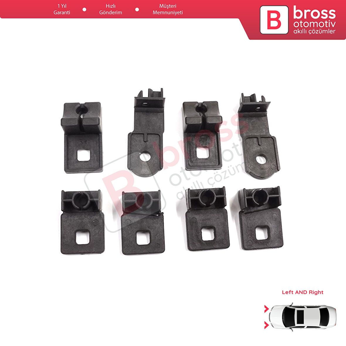 VW Crafter MK1 2E 2F 2006-2017 2E0998225 2E0998226 İçin Sağ Sol Ön Far Ayak Tamir Seti