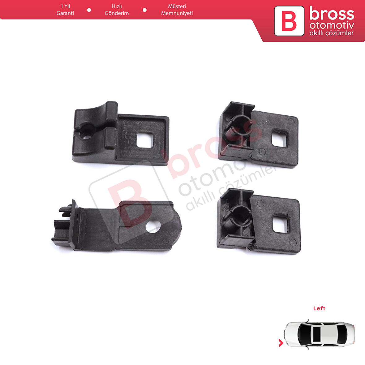 VW Crafter MK1 2E 2F 2006-2017 2E0998225 İçin Sol Ön Far Ayak Tamir Seti