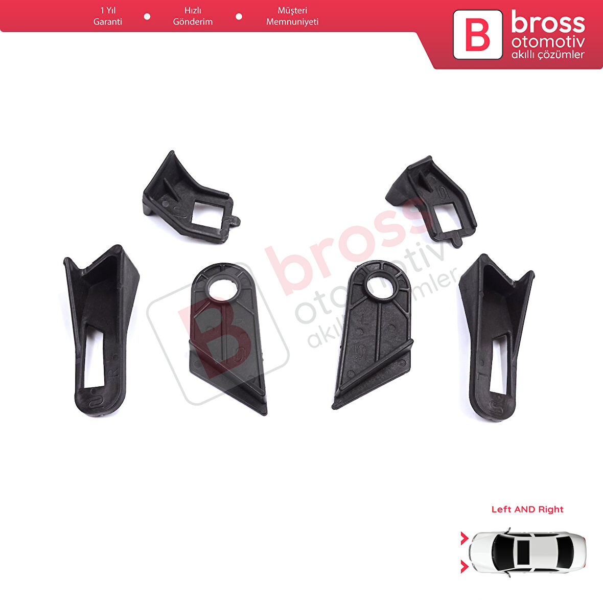 Fiat Abarth Grande Punto MK3 199 2005-2013 89101372SX 89101373DX İçin Sol Sağ Ön Far Ayak Tamir Seti