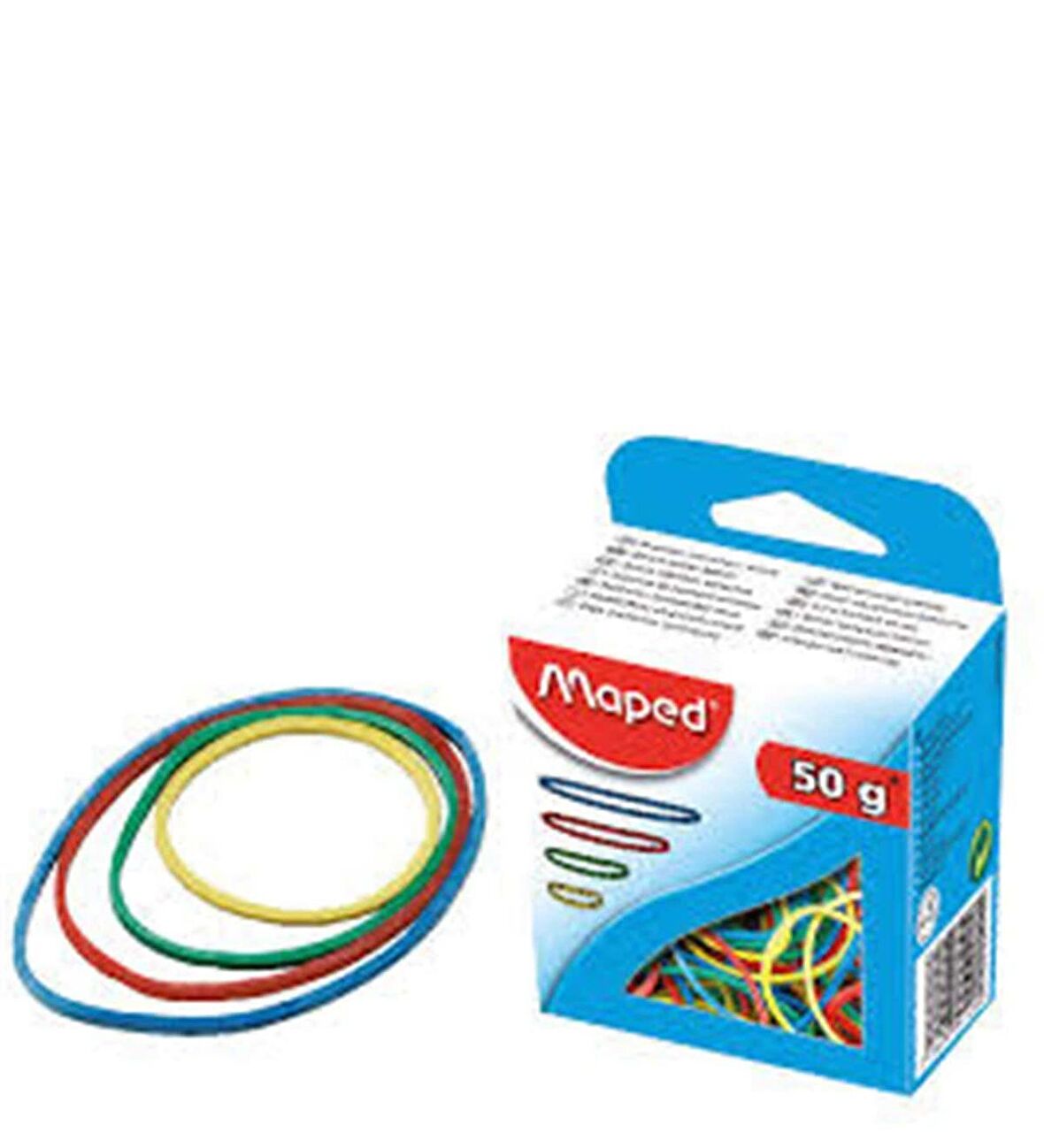 Maped Renkli Ambalaj Lastiği 50G 351100