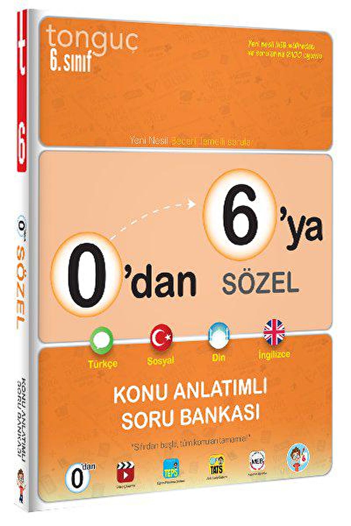 Tonguç 0'dan 6'ya Sözel Konu Anlatımlı Soru Bankası