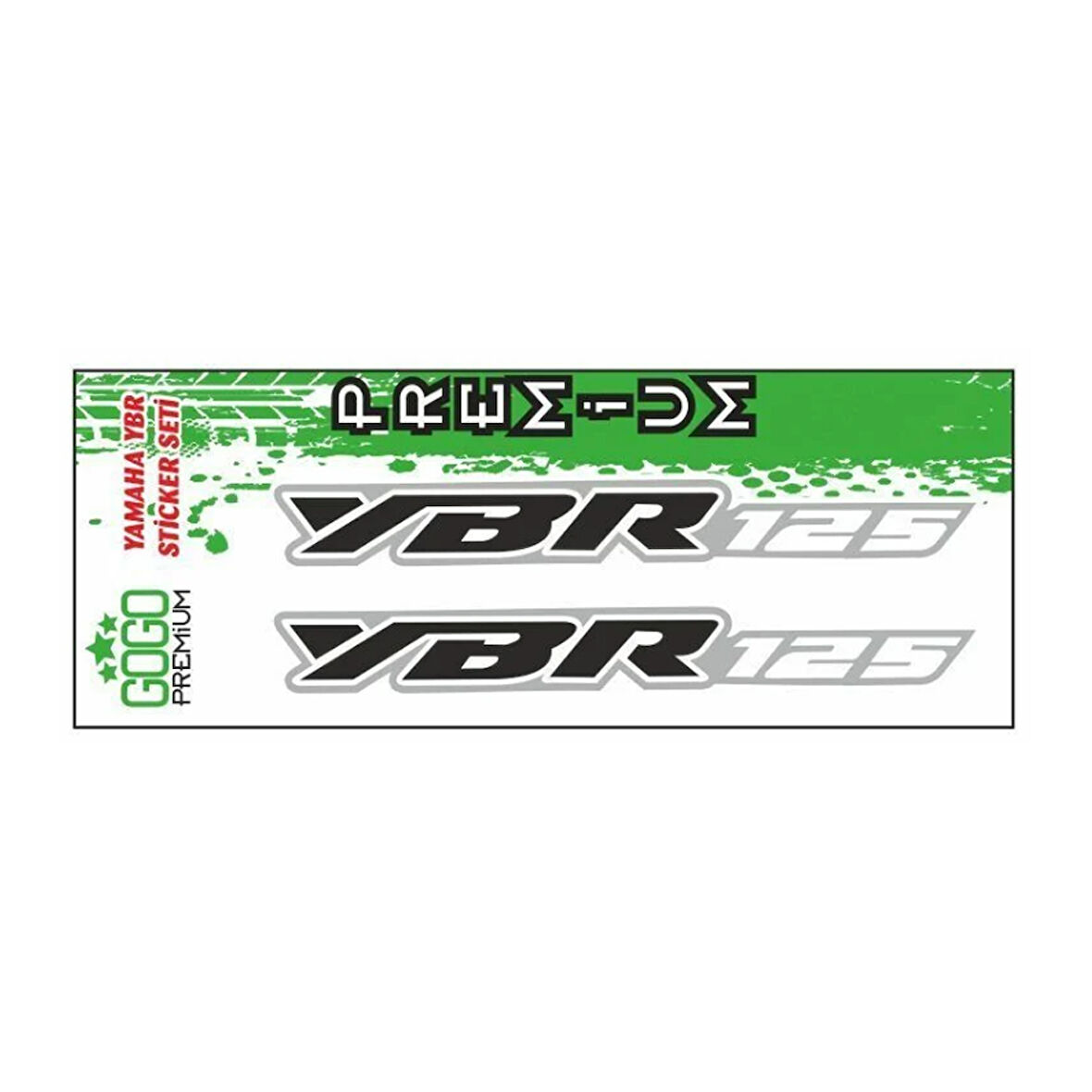 Gogo Sticker Set Yamaha Ybr 125