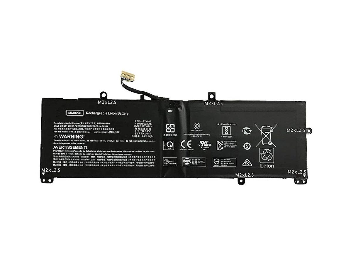 Hp Pavilion 13-an0005nt Notebook Batarya Laptop Pil