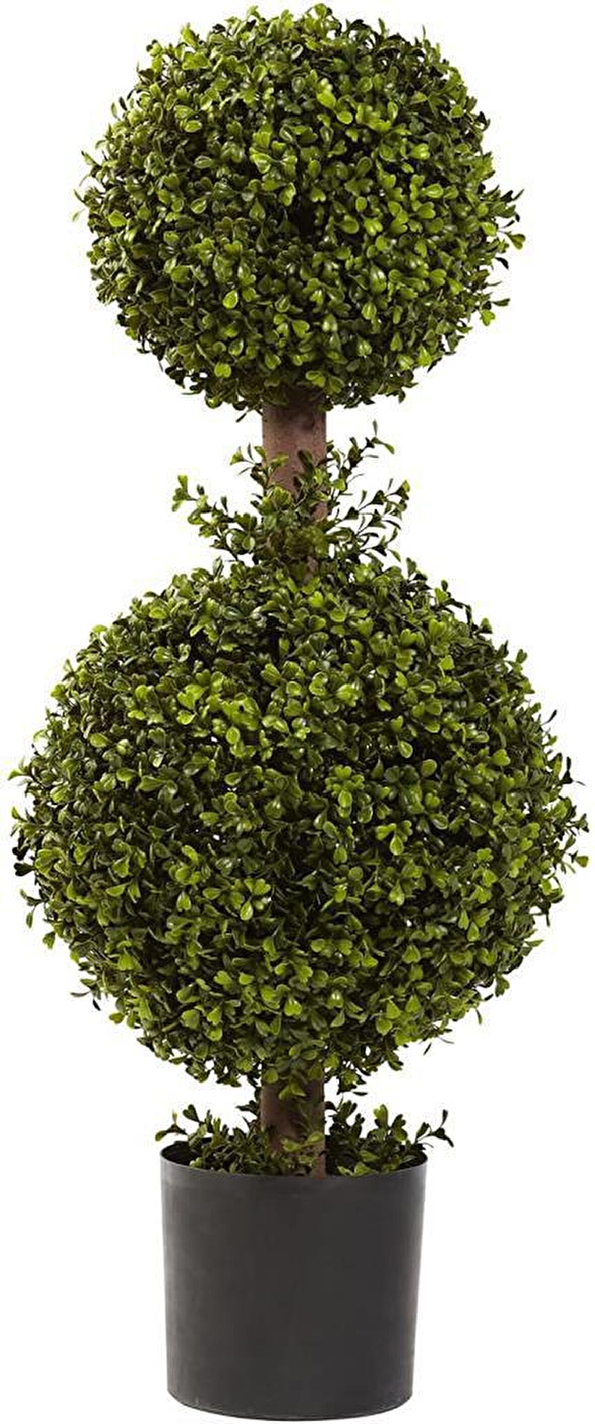 Yapay Ağaç Şimşir Top Büyük Ve Orta Top 2li Model 70x28cm