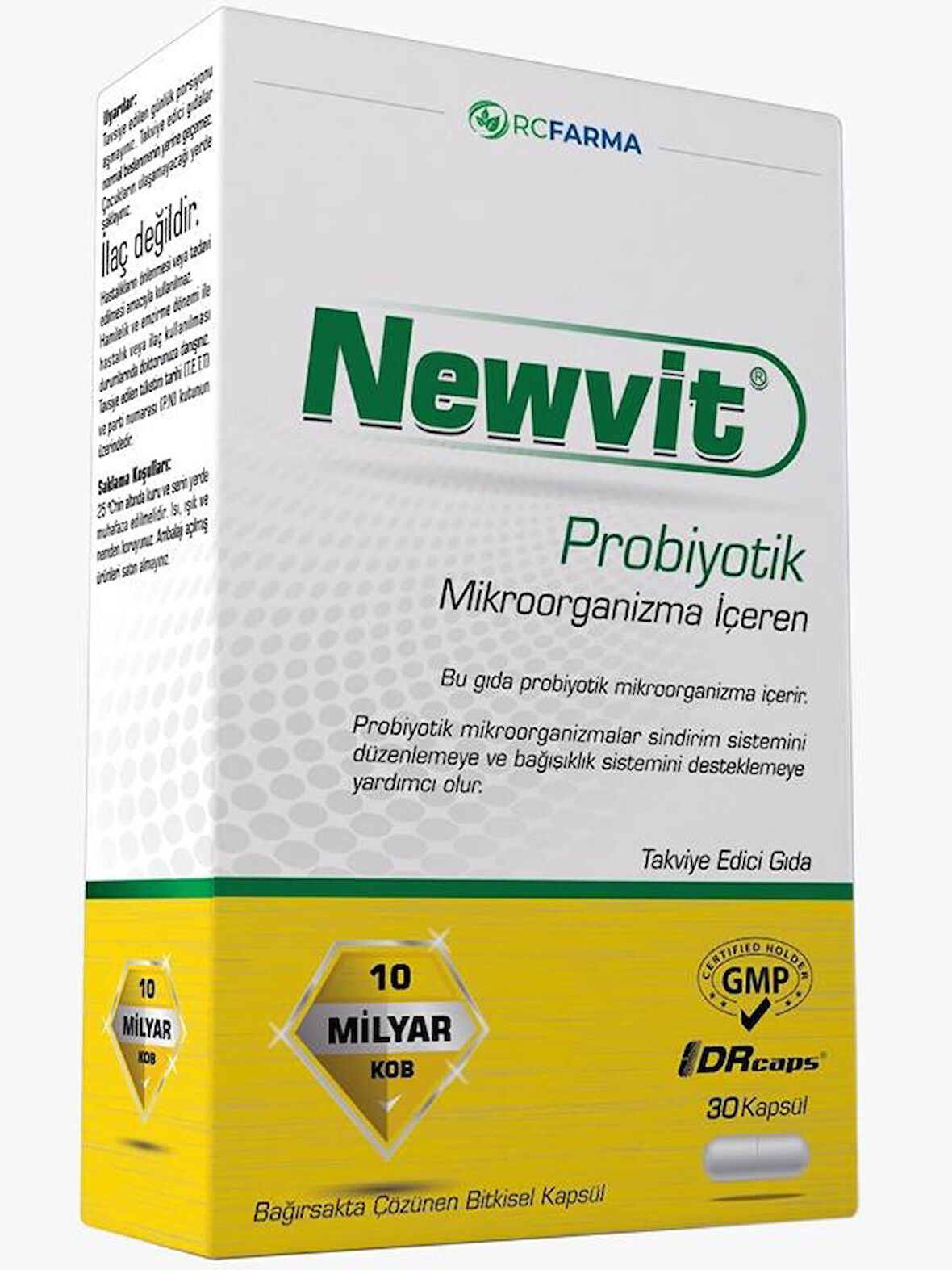 NEWVİT PROBİYOTİK KAPSÜL