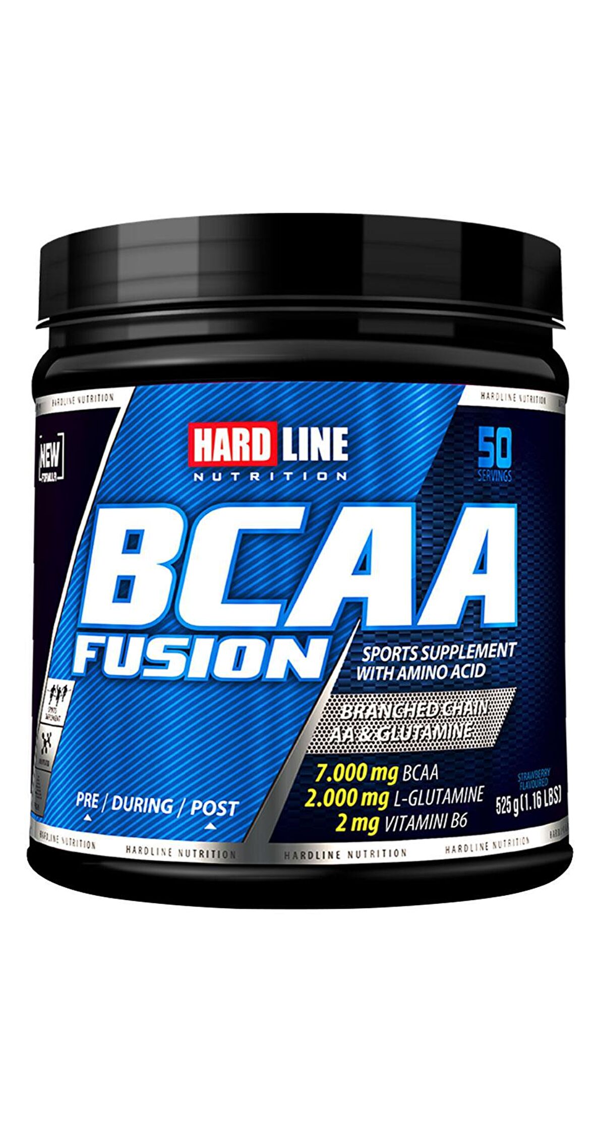 Hardline Bcaa Fusion 525 Gr Çilek Aromalı Bcaa Powder 50 Porsiyon