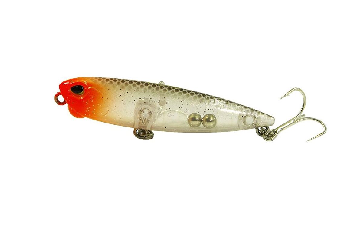 Fujin Hydra 65mm 5.5gr LRF Su Üstü Maket Balık 005 Orange Head