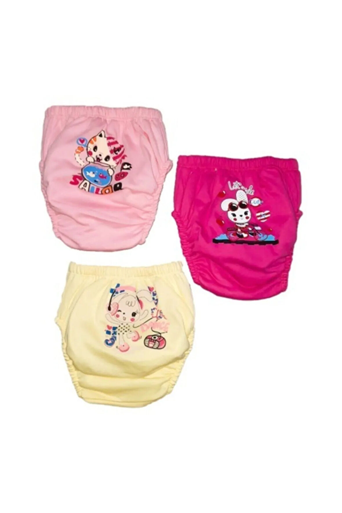 Anti Alerjik Kız Çocuk Alıştırma Külodu