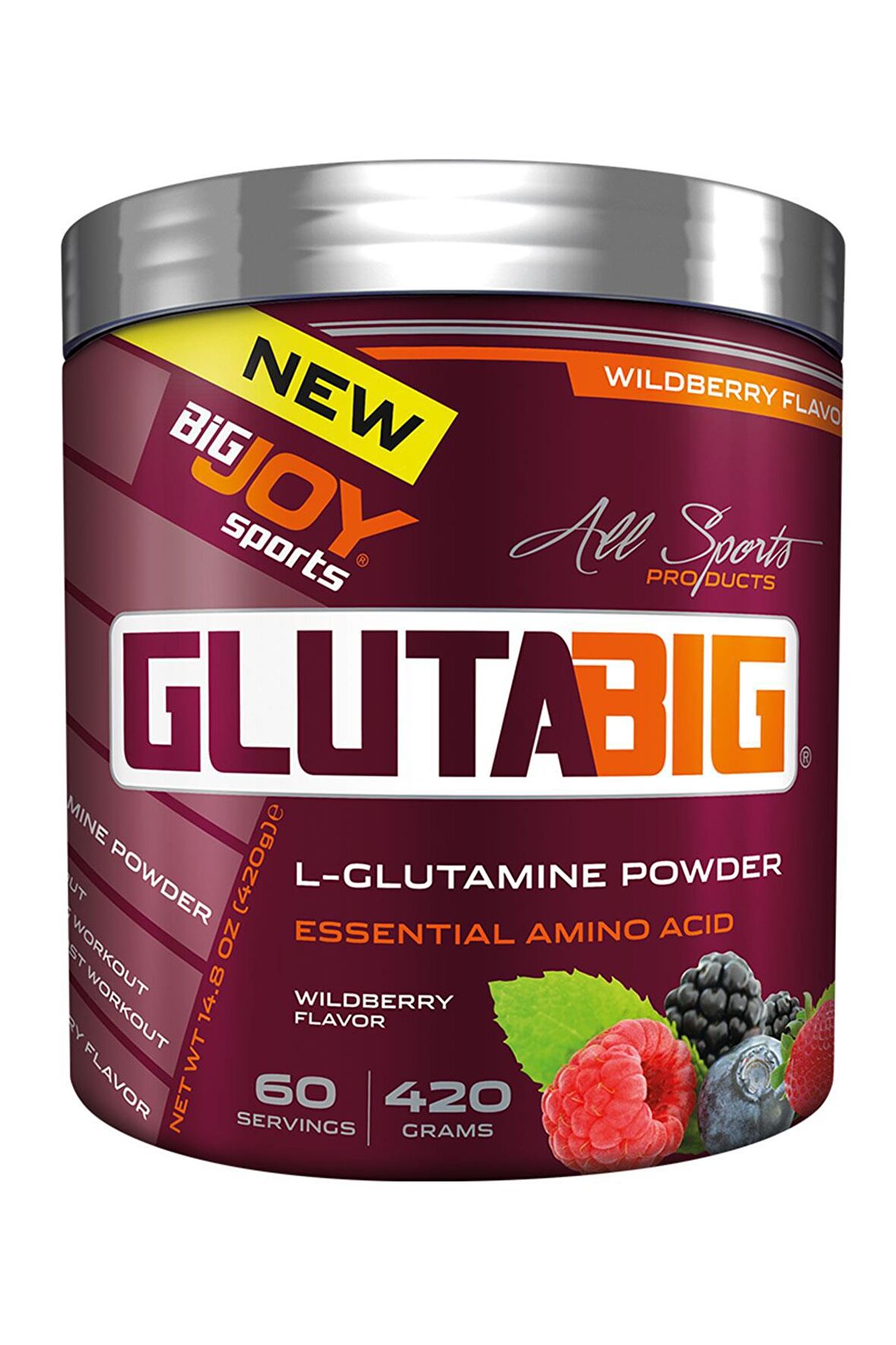 Bigjoy Sports Glutabig Powder Orman Meyve Aroma 420 Gr Glutamin