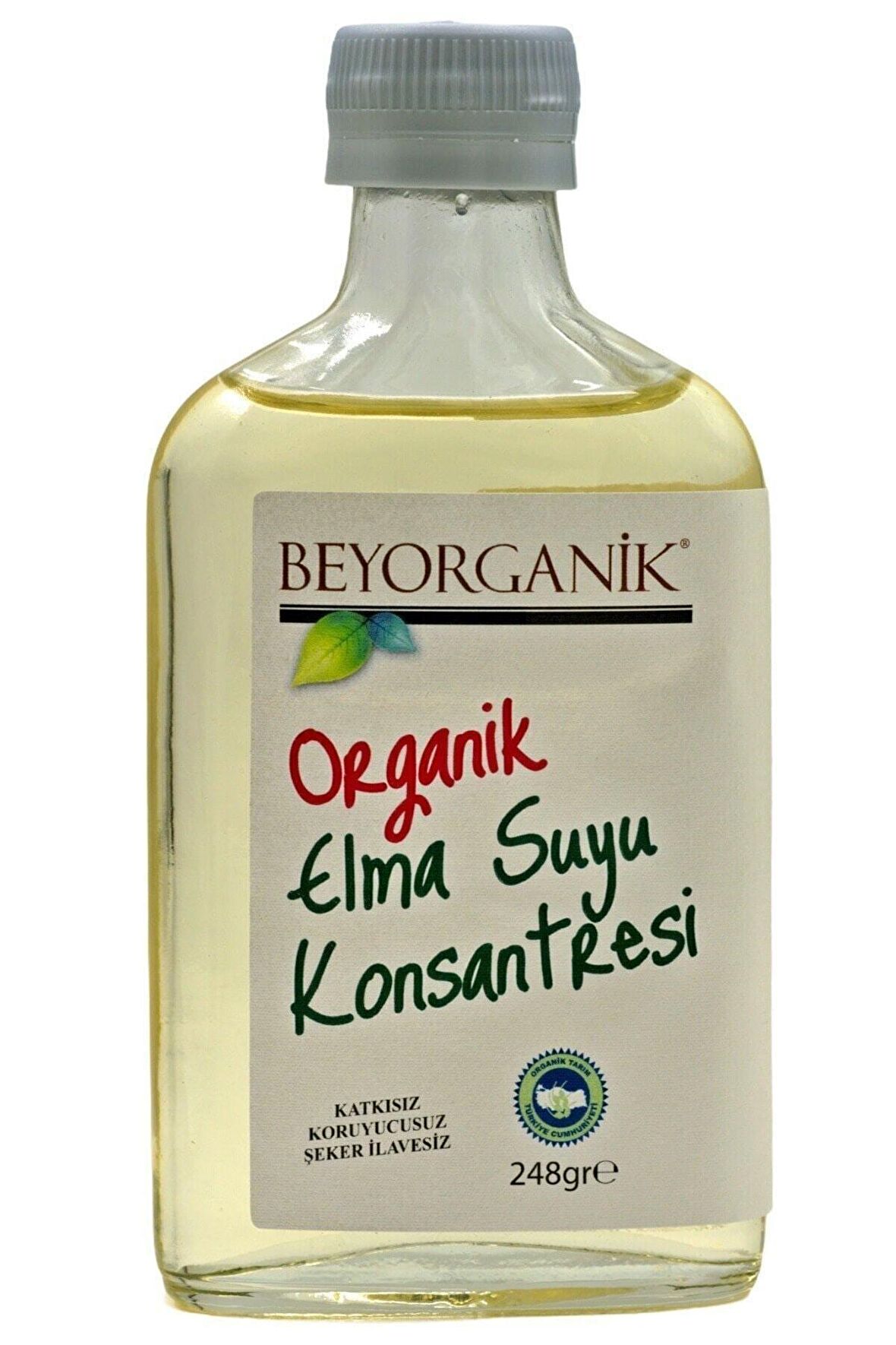 Organik Elma Suyu Konsantresi %100 Elma 248gr