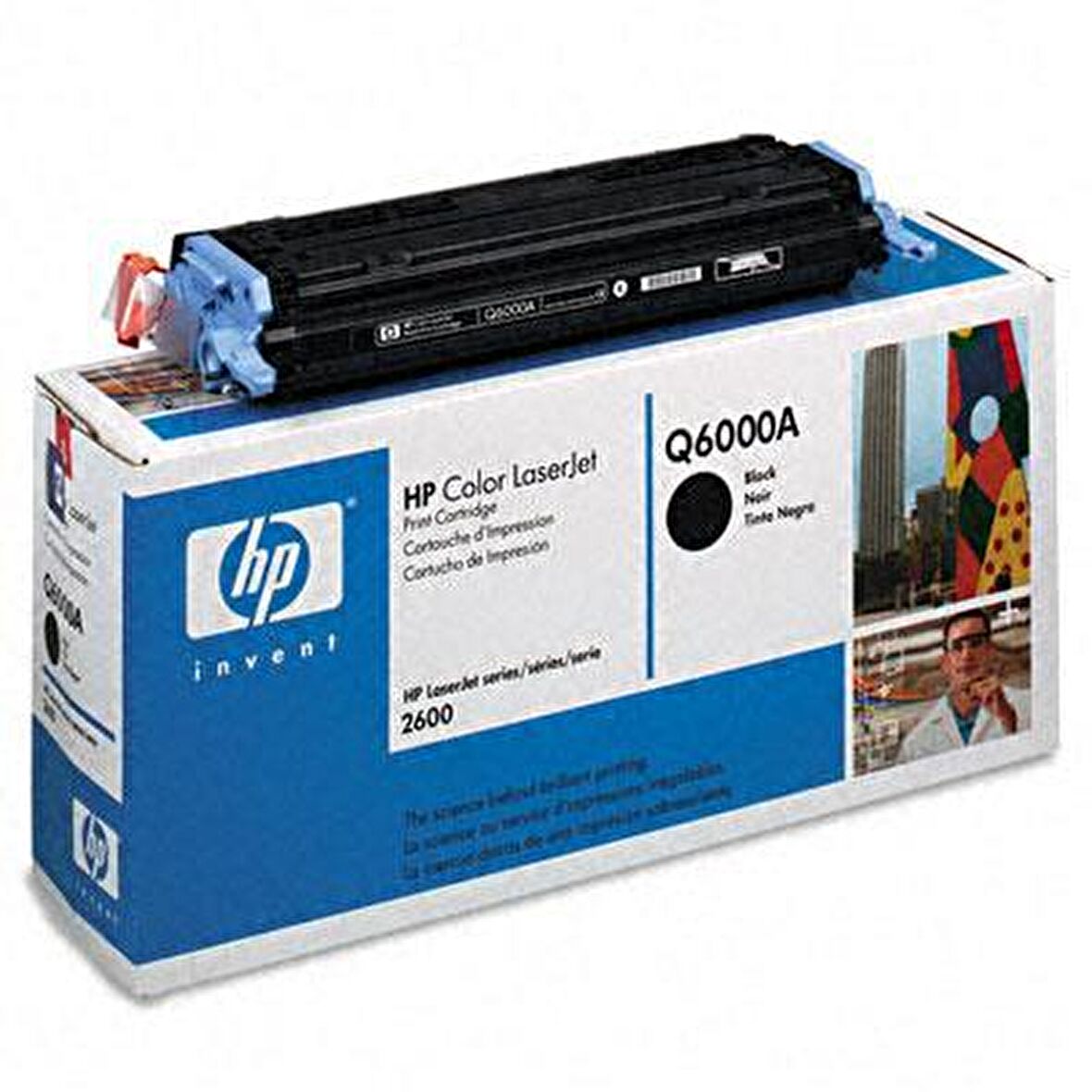 HP 124A Black Siyah 2.500 Sayfa Toner Q6000A