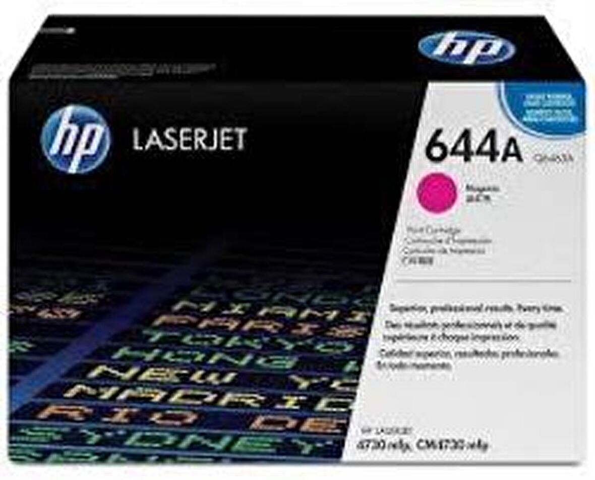 HP 644A Magenta Kırmızı 12.000 Sayfa Toner Q6463A