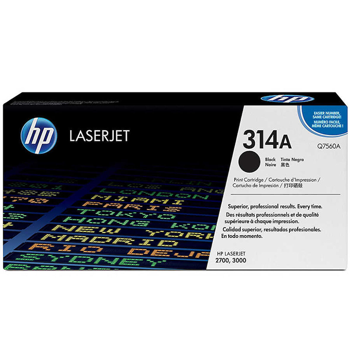 Hp Q7560A (314A) Siyah Orjinal Toner