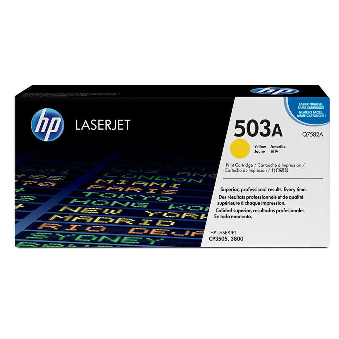 Hp Q7582A (503A) Sarı Orjinal Toner