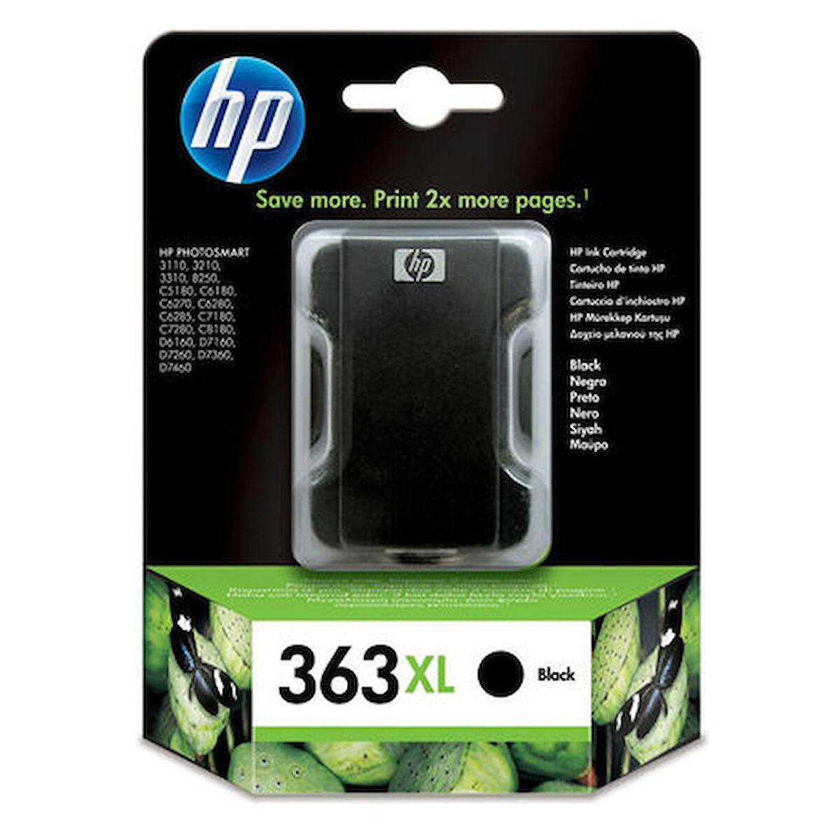 Hp 363Xl Black Siyah Yüksek Kapasite Kartuş C8719Ee