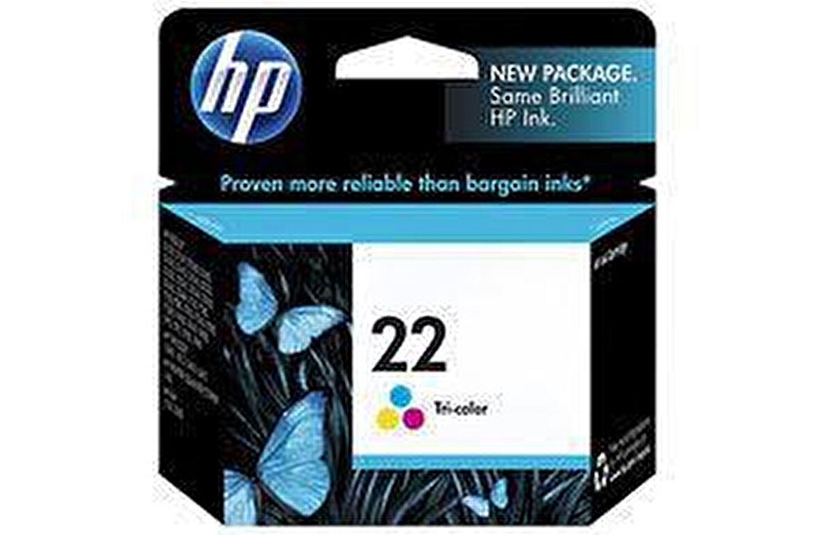 HP 22 Color Renkli Kartuş C9352AE