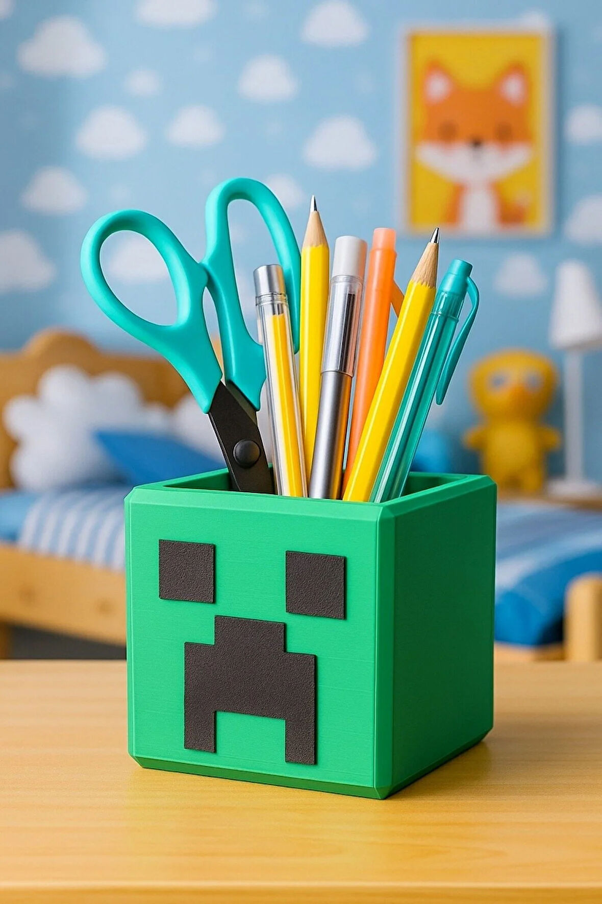 Minecraft Creeper Kalemlik – Oyun Tutkunlarına Özel Kalemlik