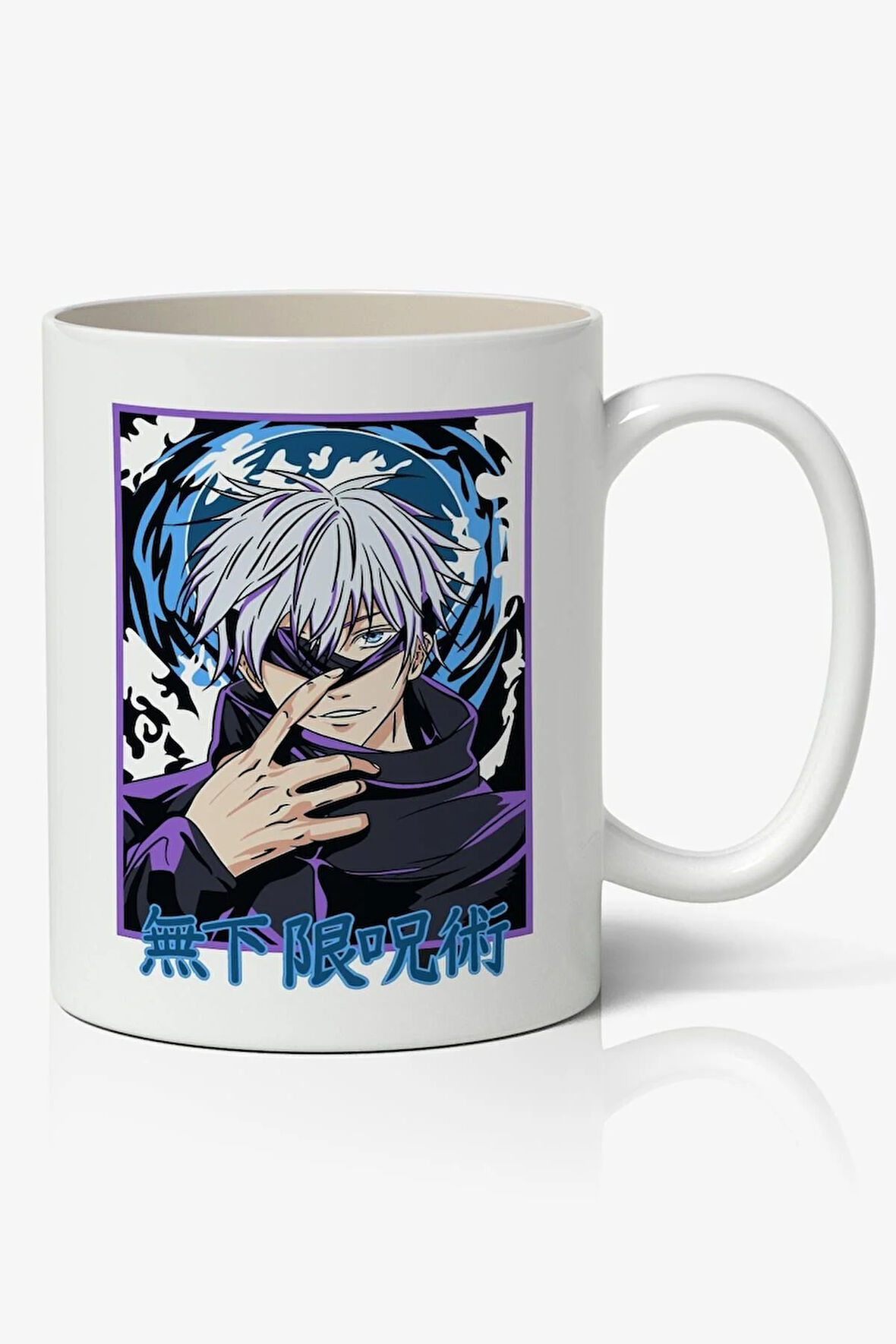 New Jujutsu Kaisen Satoru Gojo Beyaz Kupa Bardak