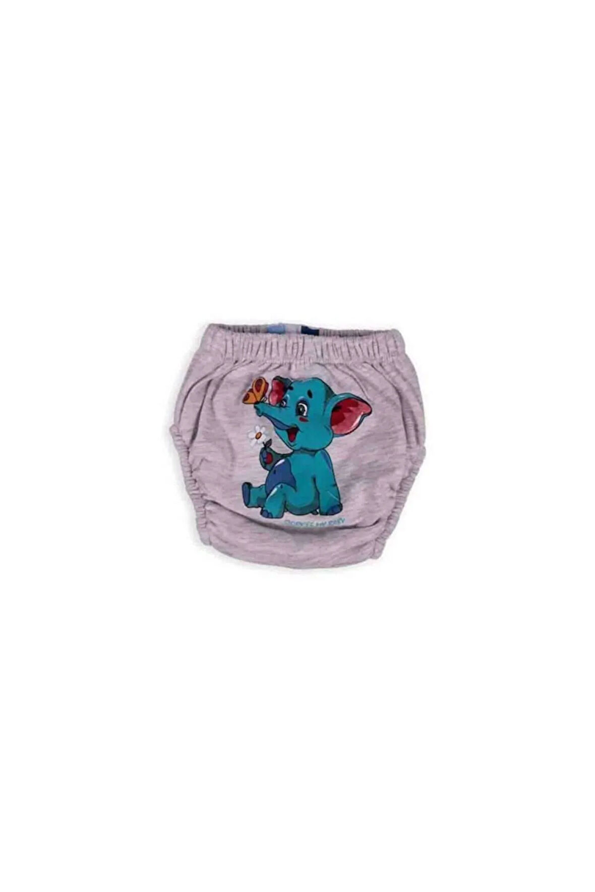 Unisex Gri Bebek Alıştırma Külodu