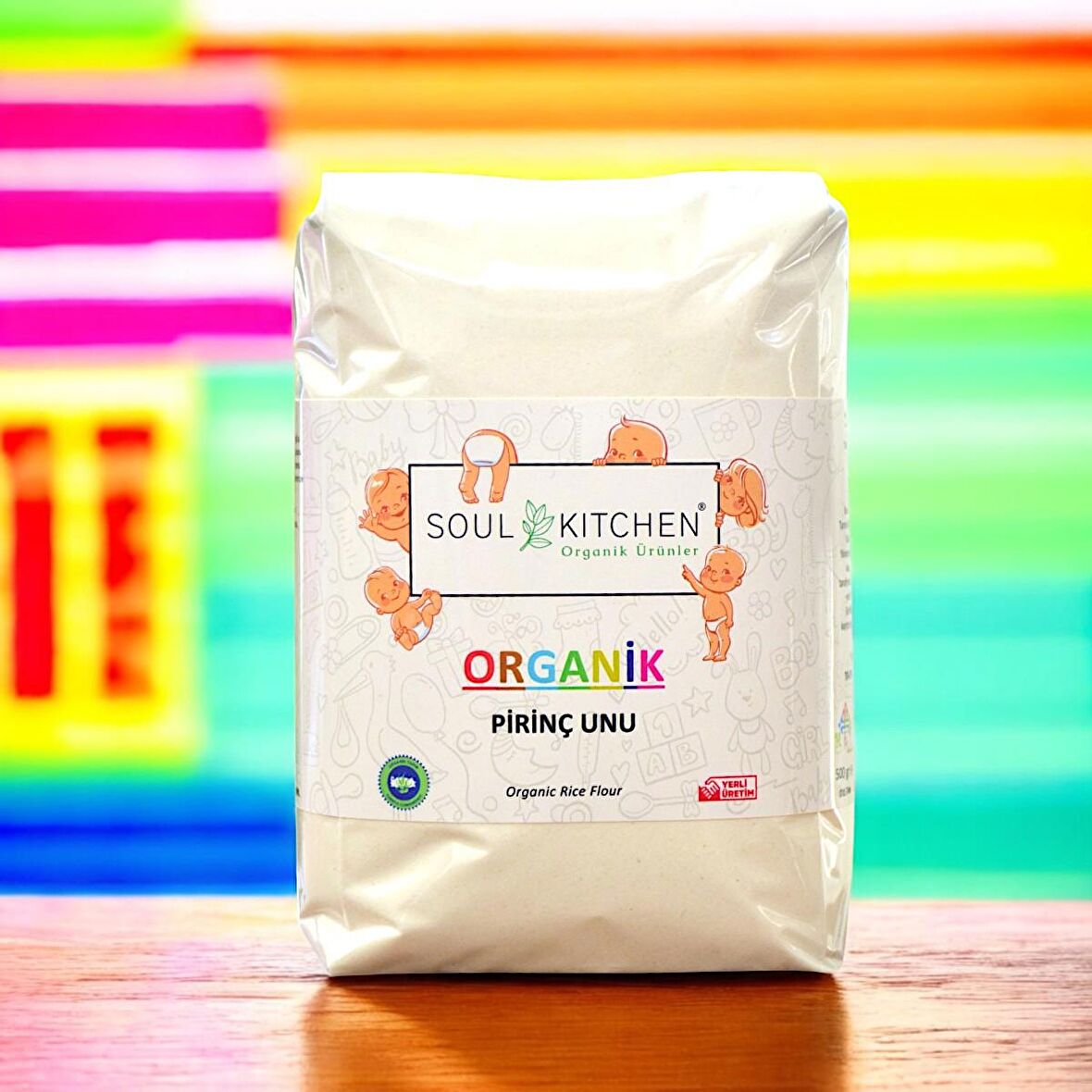 Organik Pirinç Unu 500gr