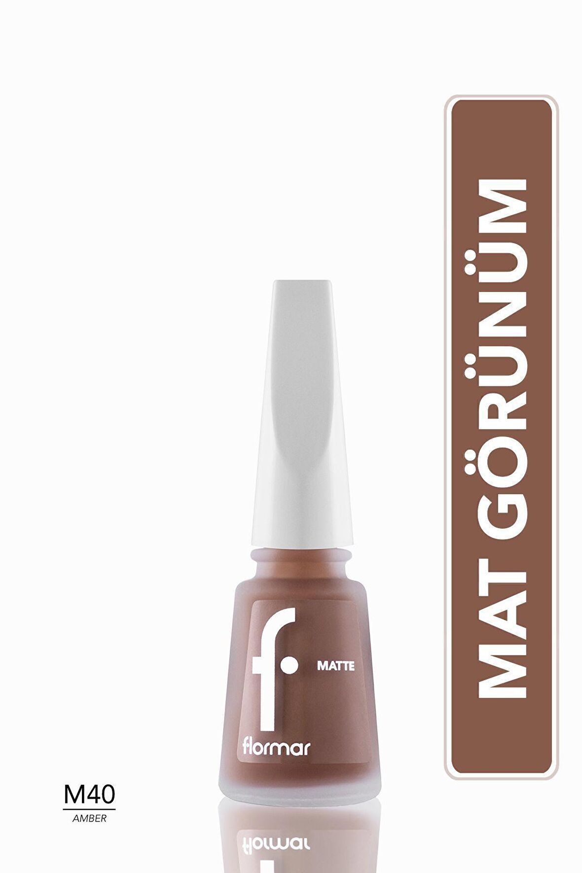 Flormar Oje - Matte Nail Enamel M40 Amber 34000004-m40