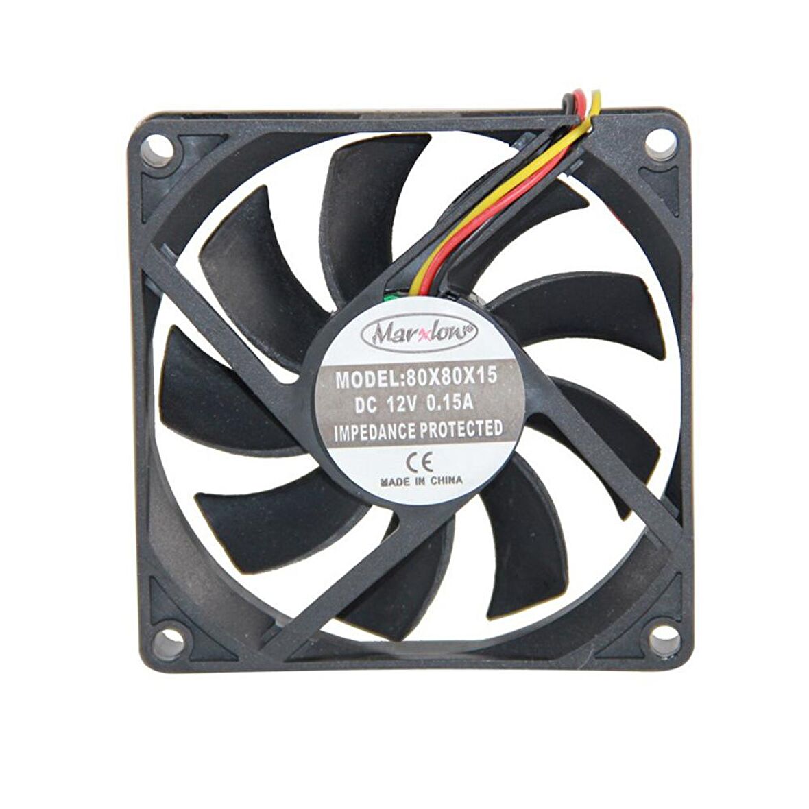 80X80X15Mm Dc Fan 12V 3P