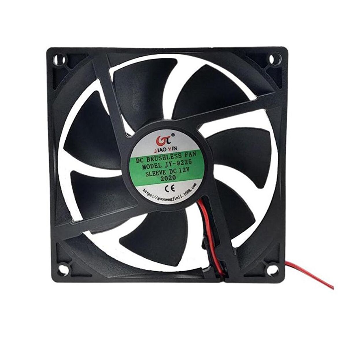 92X92X25Mm Dc Fan 12V (0,45 Amp)