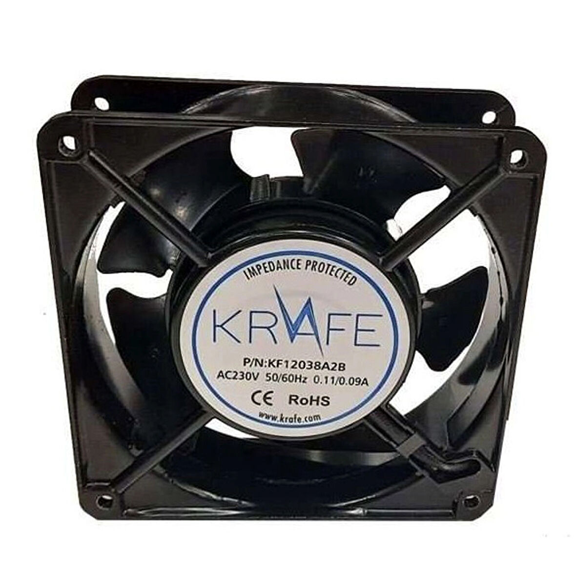 Krafe 120X120X38 220V Ac 0.11A Rulmanlı Fan
