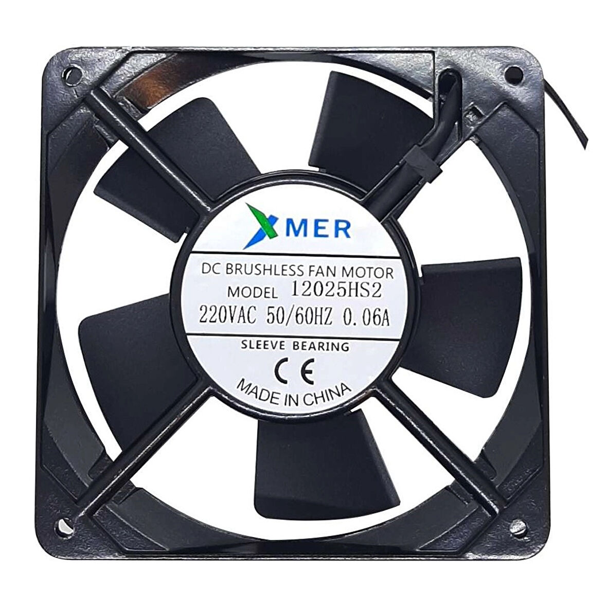 Xmer 120X120X25Mm 220V 0.06A Kablolu Fan