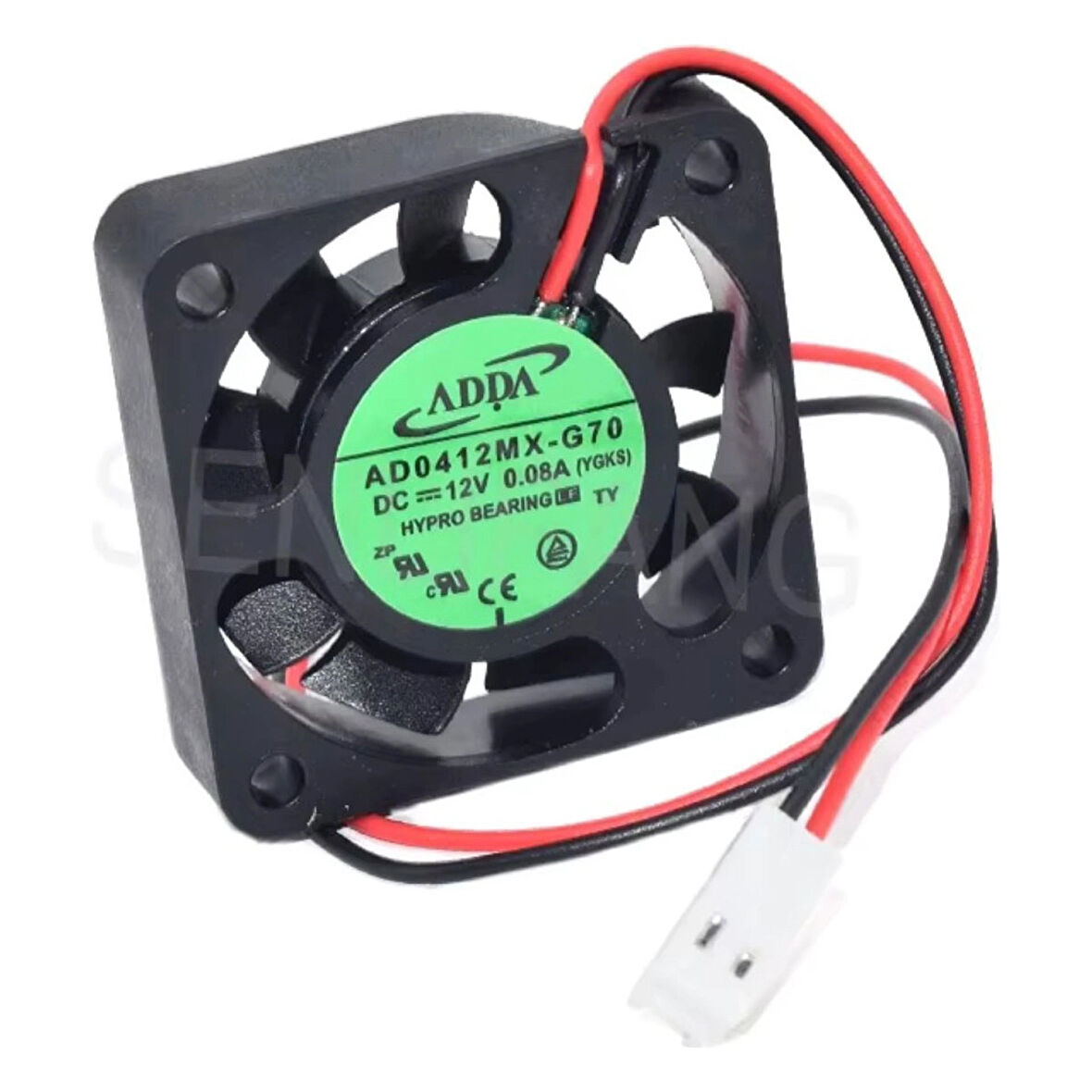 Adda 40x40x10mm 12v 0,08A 2 Kablo Fan AD0412MX-G70