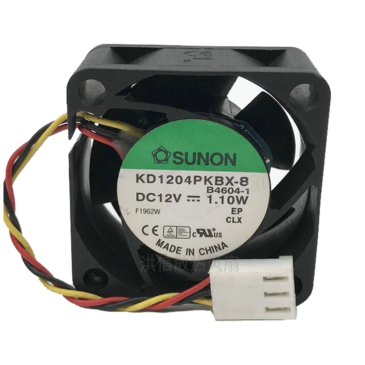 Sunon 40x40x20mm 12v 1,1W/0,09 2 Kablo Fan KD1204PKBX-8