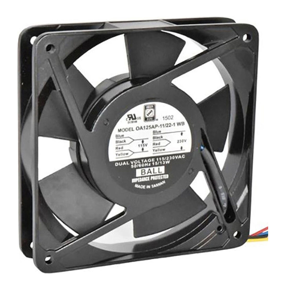 Orion 120x120x25mm 110/240v 13w 4 Kablo Fan