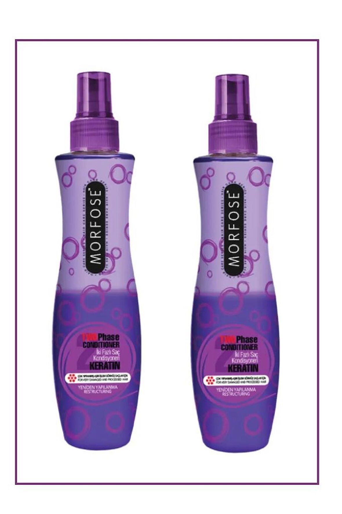 Morfose Keratin Mor Fönsuyu 240 Ml Fön Suyu X 2 ADET