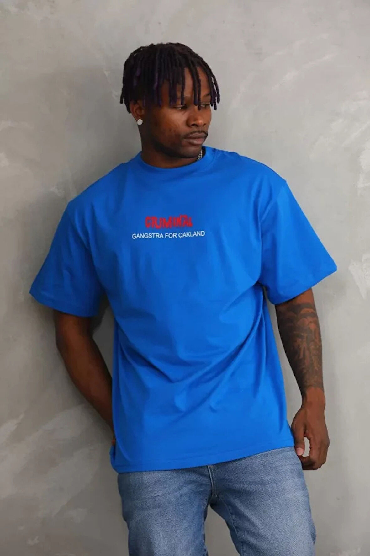 Unisex Baskılı Oversize Thirt  avi