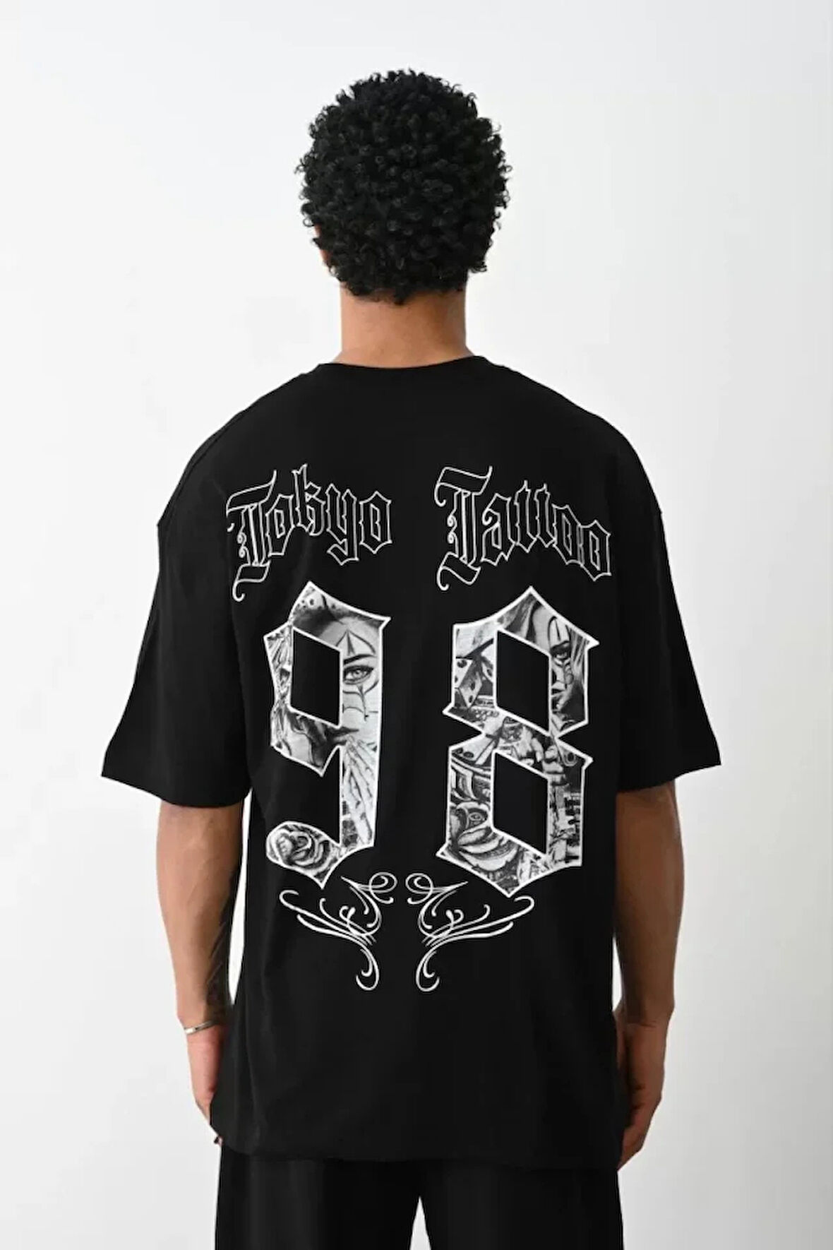 Unisex Baskılı Oversize Thirt  iyah