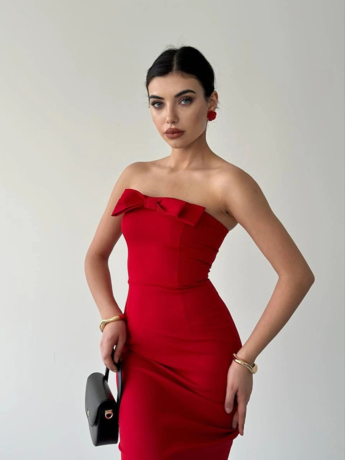 ÖNÜ KURDALELİ KAEL ELBİSE